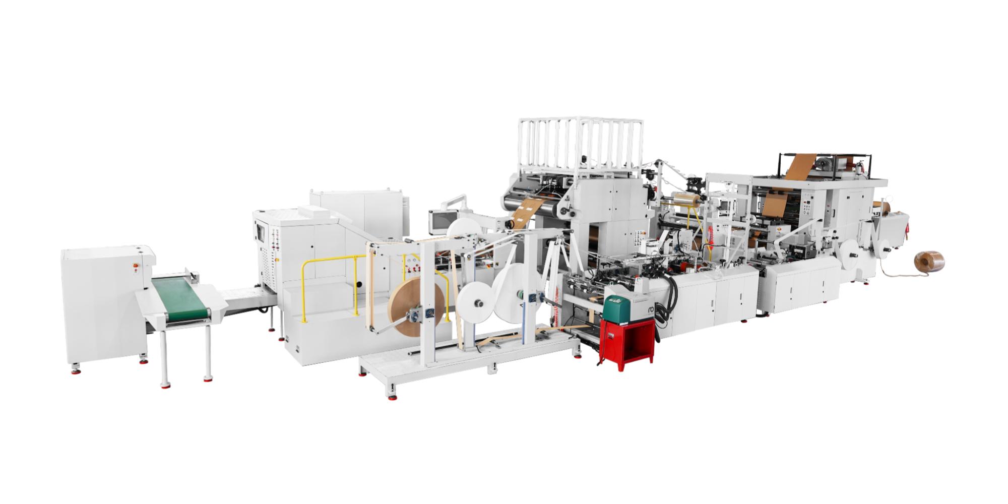 RZFD-450ATF圆扁一体手提袋方底纸袋机