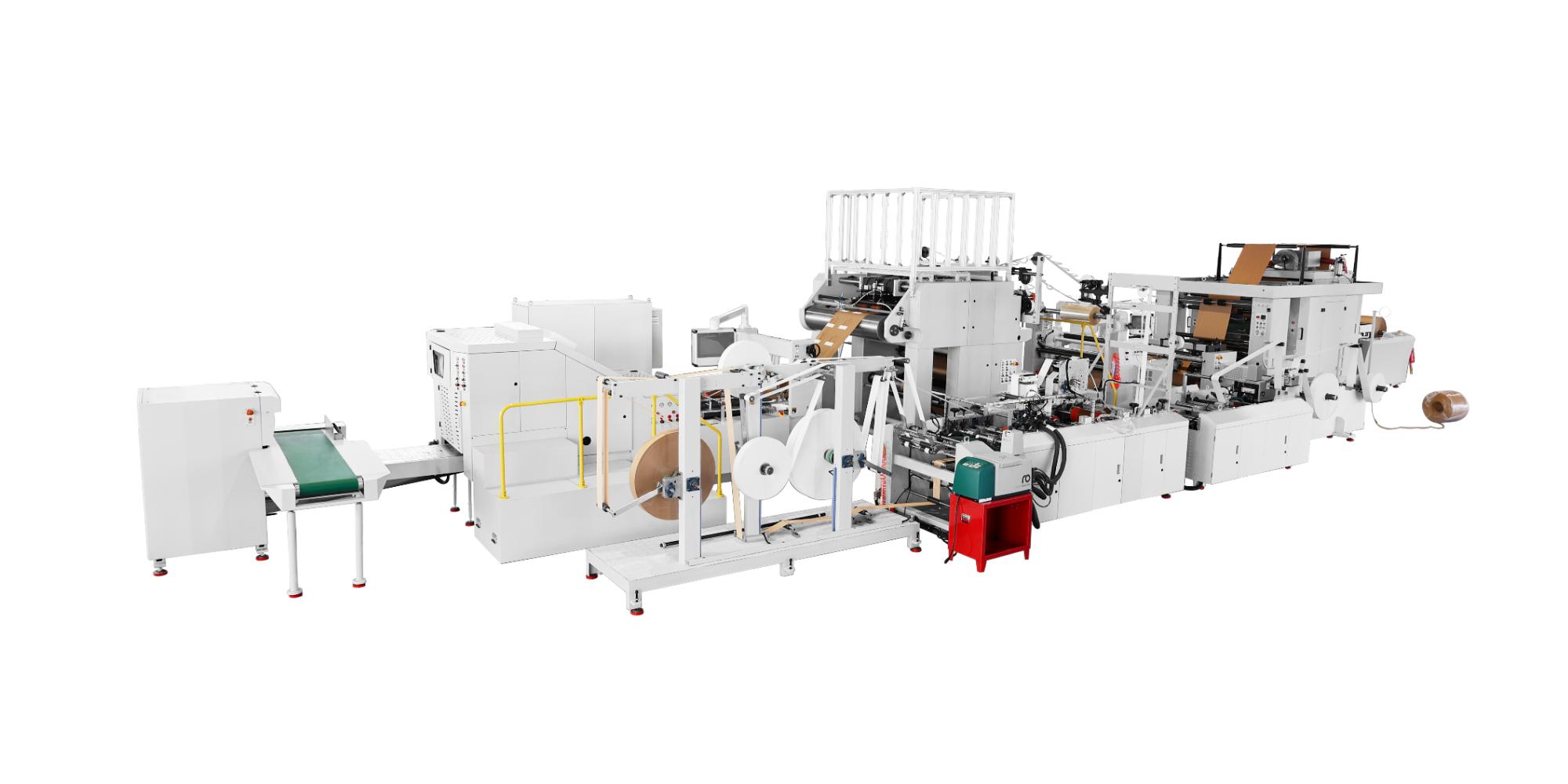 RZFD-550TF圆扁一体手提袋方底纸袋机