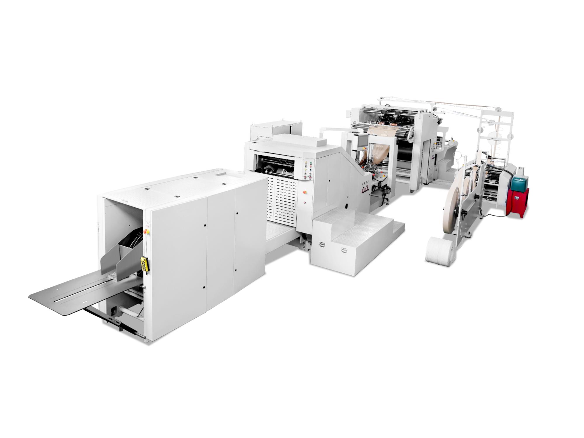 RZFD-550T圆绳手提袋方底纸袋机