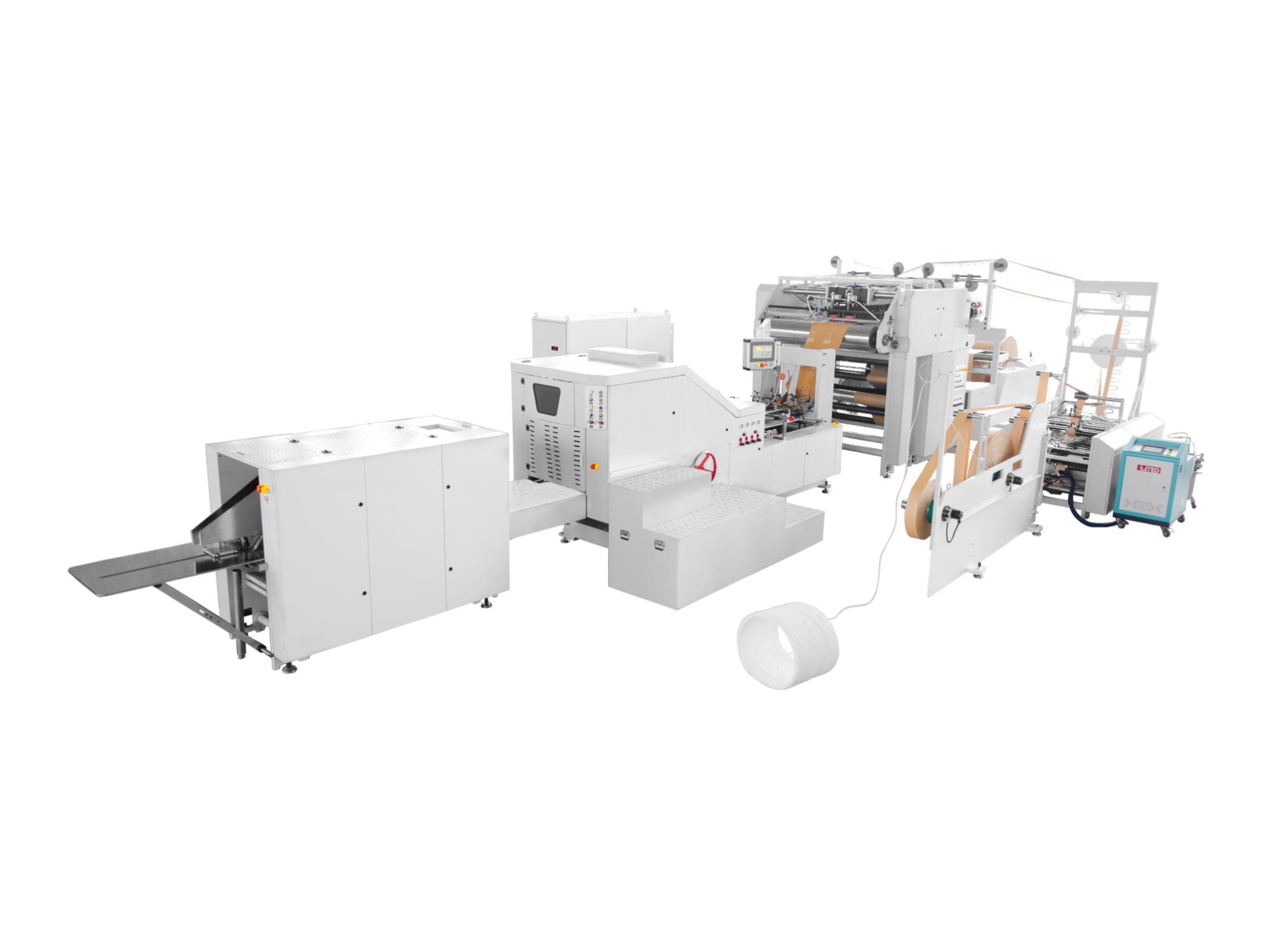 RZFD-250T 圆绳手提袋方底纸袋机 中小型手提纸袋自动化成型设备