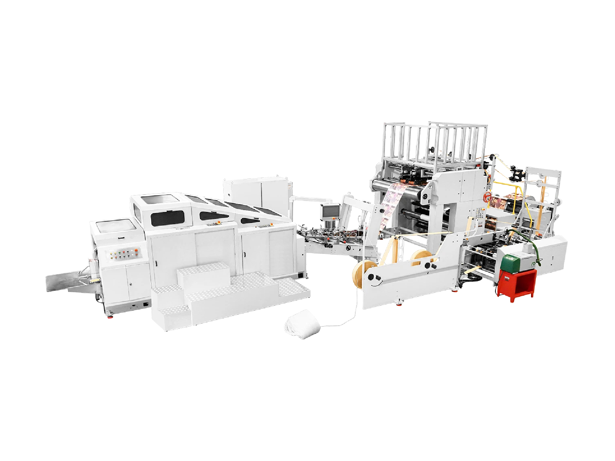 RZFD-550NT圆绳手提袋方底纸袋机适配品牌包装量产